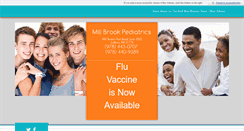 Desktop Screenshot of millbrookpediatrics.com